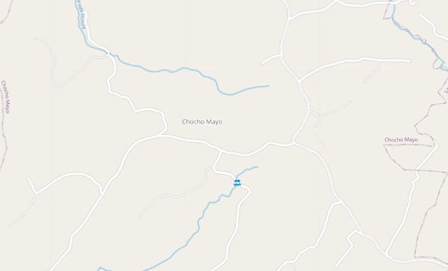 Mapa zona Alto del Chocho – Marinilla