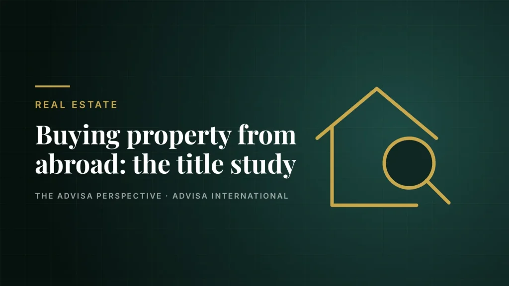 Advisa International guide: Buying property in Colombia from abroad: why a title study matters