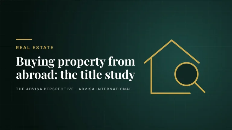 Advisa International guide: Buying property in Colombia from abroad: why a title study matters