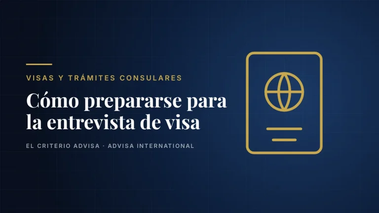 Guía de Advisa International: Cómo prepararse para la entrevista de visa americana