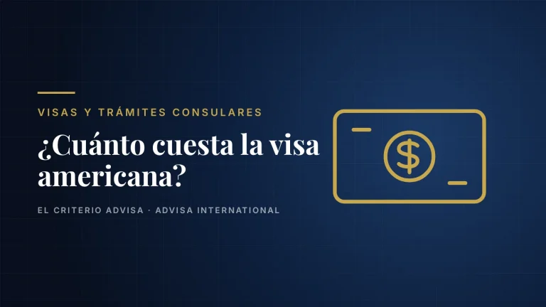 Guía de Advisa International: Cuánto cuesta la visa americana en Colombia