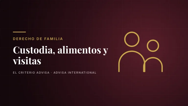 Guía de Advisa International: Custodia, alimentos y visitas: guía básica para padres en Colombia