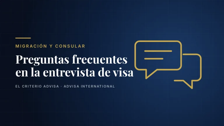 Guía de Advisa International sobre las preguntas frecuentes en la entrevista para visa americana